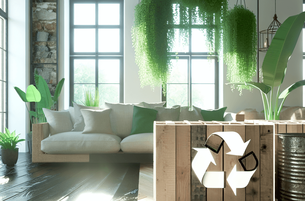 Decoración fresca y sostenible: muebles a medida para un hogar elegante y confortable