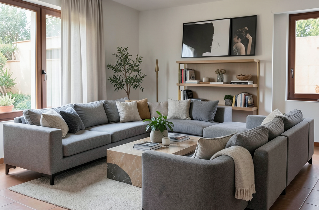 Guía de combinación: Sofás modernos, sillones personalizados y accesorios para una decoración exclusiva y de calidad en Yecla y Murcia