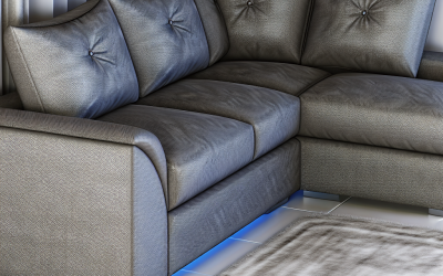 Renueva tu hogar con sofás rinconera: tendencias en muebles a medida y decoración de interiores en Murcia