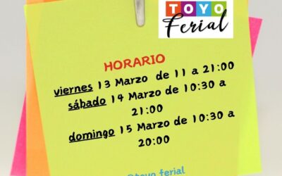 ¡Nos vamos a Toyo Ferial 2026!