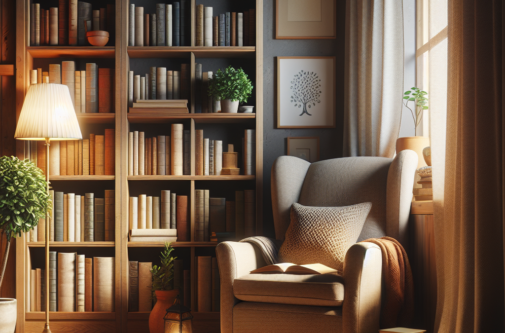Ideas para crear un rincón de lectura acogedor y funcional en tu hogar