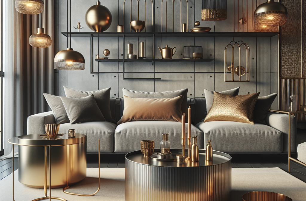 Decoración con elementos metálicos: guía práctica para transformar tus espacios