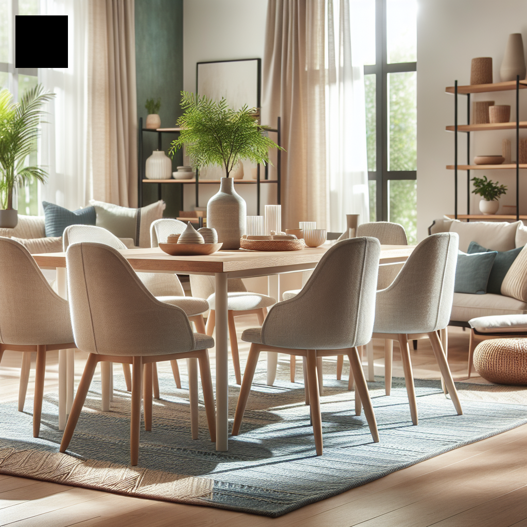 yakkaai_ai_1772278441.png Sillas de comedor cómodas y duraderas en un comedor moderno