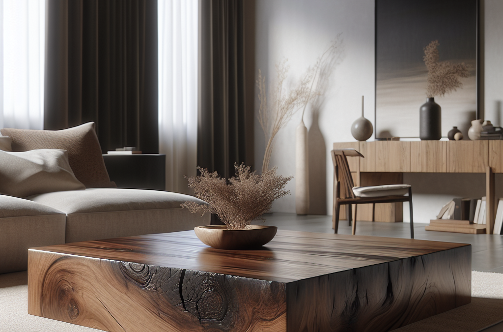Mesa de Centro Robusta: La Mejor Elección para Tu Sala de Estar