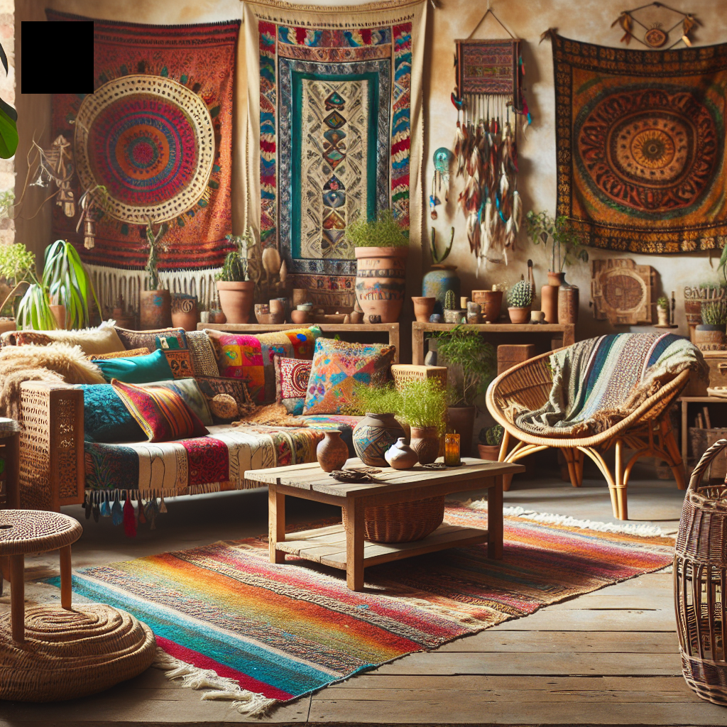 yakkaai_ai_1773315391.png Muebles para una casa de estilo bohemio en sala de estar