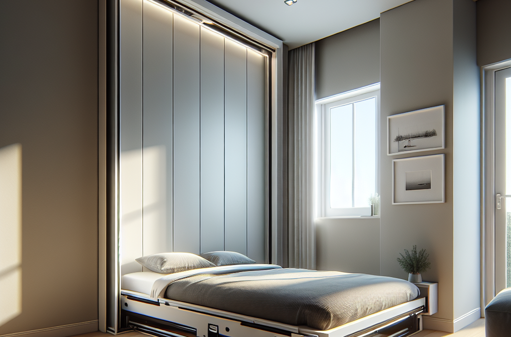 Cama abatible con apertura vertical: la solución ideal para optimizar espacios