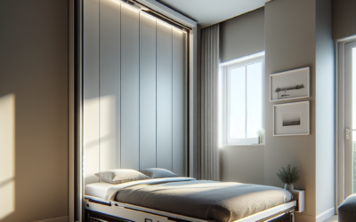 Cama abatible con apertura vertical: la solución ideal para optimizar espacios