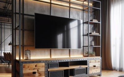 Mueble TV Industrial: La Solución Perfecta para tu Sala Moderna