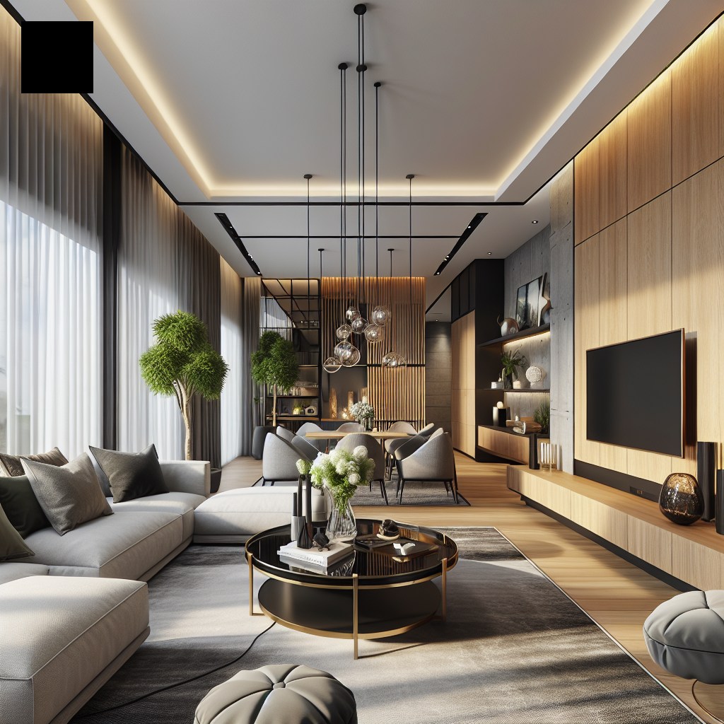 mobiliario de calidad en sala moderna