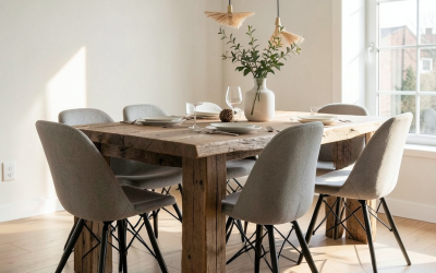 Cómo elegir sillas de comedor cómodas y duraderas: Guía definitiva