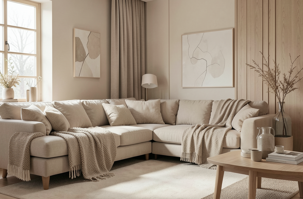Ideas para decorar un salón con tonos neutros: Elegancia y calma en tu hogar
