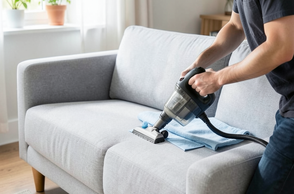 Cómo limpiar un sofá de tela paso a paso: Guía completa para dejarlo como nuevo