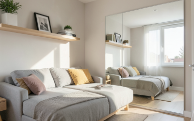 Cómo optimizar espacios pequeños en el hogar: 10 claves